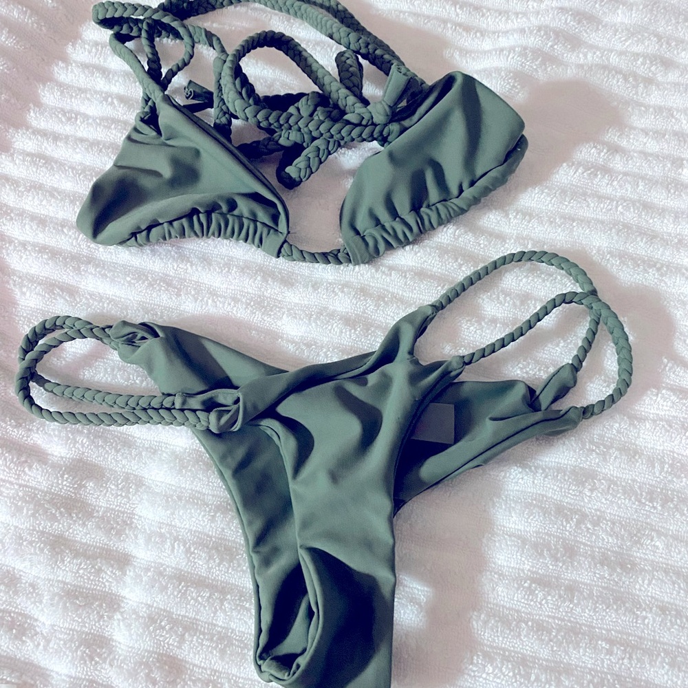 Orbella bikini sage green s/xs